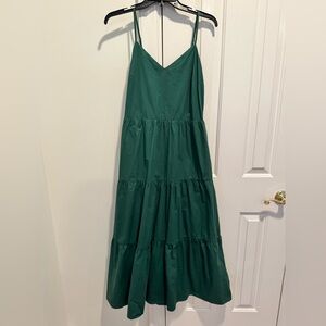 Lost + Wander Green Sleeveless maxi Dress